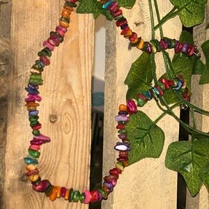 Multicolor crystal Necklace